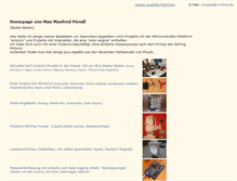 Tablet Screenshot of maxpie.de